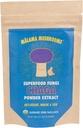 Chaga Extract Powder by Malama, Organic Fruiting Body Chaga Mushroom Powder, Superfood Adaptogenic, Tukee Immuunijärjestelmä, ihon terveys ja väsymys, 100 tarjoilua