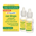A+Health Earwax Removal Drops, Carbamidi Peroxide 6,5%, Valmistettu Yhdysvalloissa, Twin Pack, 1 fl Ounce(kaksi 0,5 fl oz pullot)