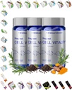 Oksidatiivinen stressinlievitys Formula by Waybest Cell Vitality NRF2 Aktivoija (180 vegaanista kapselia),Nutritional antioksidantti anti-aging Health lisäravinteet,Blend of 5 Natural Herbal Phytonutrients Ingredients