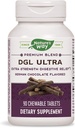 Nature's Way DGL ULTRA 10:1 Extra Strength, 75 mg per annos, saksalainen suklaamaku, 90 purutablettia, 2 pakkaus (pakkaus toukokuun vary)