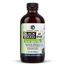 Hämmästyttävä Yrtit Kylmäpaineiset Mustat Siemenet ja Pellava Seed Oil Blend - Gluteeniton, Ei-GMO, Korkea Omega 3, 6, & 9, Tukee Joint, Aivojen ja sydämen toiminta - 8 Fl Oz