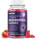 Liposomal NAD Resveratrol täydentää Gummies 1200mg kanssa NAD+, Quercetin, TMG, Pterostilbene, Red Wine Extract, antioksidantti, Terve ikääntyminen, solujen korjaus, energia, aivojen toiminta - 60 Gummies