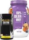 Maxler 100% Golden Whey (Blueberry Muffin 2 lb) & 100% Golden Creatiini (Ei makua 21,2 oz)