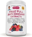 ANDREW LESSMAN Fruit Full Anti-Oxidant Uutteet Powder 600 tarjoilua - 14 luonnon hedelmä- ja marjauutteet. Mustikka, karpalo, viininsiemen, granaattiomena, Resveratrol ja paljon muuta.