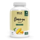Bella All Natural Omega 3 6 9 valkosipuliöljy - 200 Softgels