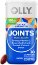 Olly Ultra Joint Softgels, Boswellic Extract, Turmeeric, D-vitamiini, Boron, 30 päivän tarjonta - 30ct