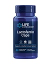 Life Extension Lactoferrin Caps, Healthy Immuunivaste, GI-tuki, Vision Health, Gluteeniton, ei-GMO, 1-päivä, kasvissyöjä, 60 kapselia