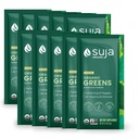 Suja Organic Greens Powder Probiootti Blend, Spirulina, Daily Superfood Drink tai Smoothie Mix varten Immuunit, Digestion, & Energy, Vegan, Gluteeniton, Ei muuntogeenisiä organismeja, 10 Servings