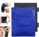 Gel Soft Flexible Ice Packs loukkaantumisille - Uudelleen käytettävä pakastin kylmä pakkaus, kuuma kylmä compress terapia Jäähdytys Gel Pad kääre olkapäälle, hip, polvi, takaisin, jalka, vammat, turvotus, mustelmat, leikkaus - 11" x 14"