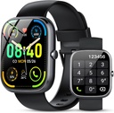 Smart Watch for Men Women (Vastaus/Make puhelut), 1,91" HD Smartwatch Heart Rate Monitor Uni Monitor, IP68 vedenpitävä, 115+ Urheilu Activity Trackers kanssa pedometri, Fitness Watch Android / iOS