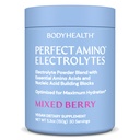 BodyHealth PerfectAmino Electrolytes Powder No Sugar, Keto Sugar Free Fasting Electrolytes Drink Mix, Hydration Powder with Trace Minerals - Mixed Berry - 30 Tarjoilut