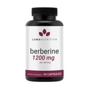 Luma Nutrition Berberine Supplement - Berberiini HCL 1200mg per Serving - Vegan, Gluteeniton, ei-GMO - 60 kapselia