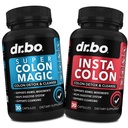 Colon Cleanser Detox täydentää kapselit - 15 päivää Colon Cleanse pillereitä & Probiootti luonnon kasviperäisten puhdistus - Päivittäinen Bowel liike täydentää suoliston vatsan turvotus Ruoansulatuskanavan tuki