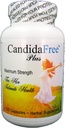 Candida-Free Natural Balance Support Formula high Overgrowth Cleanse ja Detox naisille. 120 vegaanista kapselia.