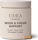UDEA Wellness, Mielialapilleri ... Adaptogeeninen päivittäinen mielialatuki Stressin, kognitiivisen toiminnan, focus & Balanced Energy ...