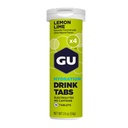 GU Energy Hydration Electrolyte Drink Tabletit, Endurance Sports Drink Running, Pyöräily, Triathlon, 4-Count (48 tarjoilua), sitruunalimetti