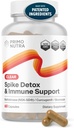 Spike Detox Supplement with Branded Nattokinaasi (NSK-SD), Bromelain, Branded Curcumin 500 mg (Curcugen), and Molekyylivety - Potent Foreign Protein Cleanse