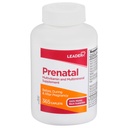 LEADER Prenataalinen monivitamiini 800 mcg Foolihappo ja olennaiset ravintoaineet terveeseen raskauden ja sikiön kehitykseen, DHA, korkea teho vitamiini odotettavissa Äidit, päivittäinen tuki, 365 Caplets