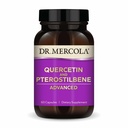 Dr. Mercola Quercetin & Pterostilbene Advanced - Tukee hengitys- ja immuuniterveyttä - 500 mg Quercetin - korkea hyötyosuus Formula - ei-GMO, Gluteeniton & soijaton - 60 kapselia (30 tarjoilua)