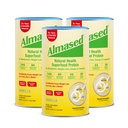 Almased Vanilla Meal Replacement Shake - Matala-Glycemic High Plant Base Protein Powder- Nutritional Weight Health Support Supplement - Vanilla Flavor - 17,6 oz (1,1 punta (3 pakkaus))