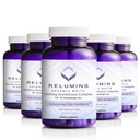 Alumiinit L-Glutatione Complex 1650mg - Antioksidantti tuki Alpha Lipoic Acid, NAC, L-metioniini, E-vitamiini, ihon terveys täydentää, Valmistettu USA - 90 kasvissyöjä kapselit x 5 pullot