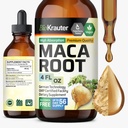 BIO KRAUTER Maca juurinesteen drops - Maca Extract Tincture - Vegan, Sugar & Alkoholiton uute 4 Fl.Oz.