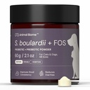 AnimalBiome Pet Probiootit - S. boulardii + FOS Probiootti ja Prebiootti jauhe koirille ja kissoille 60g