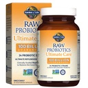Elämänpuutarha Raw Probiootit Ultimate Care - 100 miljardia PMY - Ruokalisä Gut Health Support - Naisten ja miesten - 30 kasvissyöjä Kapselit
