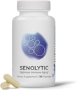 InfiniWell Senolyyttinen pitkäikäisyys lisäravinteet - Optimoi solujen vanheneminen, auttaa tukemaan kognitiivista toimintaa ja neurologista käsittelyä - Resveratrol, Pterostilbene & Quercetin (30 kapselia)
