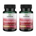 Swanson Resveratrol - korkeampi teho 250 mg 30 kapselia (2 pakkaus)