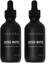 SAKARA Detox Water Drops, 60 Servings - klorofylli Liquid Drops, klorofylli vesi lymphatic Drainage, Body Detox Drink, Natural Energy Support, Liquid klorofylli Drops Supplement, Vitamiinit