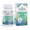 Nordic Naturals Lasten DHA Kasvisruokaa - Lapset DHA Omega-3 Supplement -Algae Oil - Berry Lemonade Mini Purutabletteja - Kasvispohjainen Formula ikäisille 3+ - 120 pehmeää geeliä - 40 tarjoilua