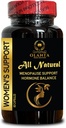 Vaihdevuodet lisäravinteet naisille - Organic Black Cohosh täydentää Naiset, Menopause Relief Hormoni Balance for Night Sweats Mood ja enemmän Dong Quai - 1 pullo 60 kapselia