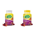 Culturelle Kids Daily Probiootti + kasviskuitu Gummies (60 & 30 Count) - Berry Flavor, Ruoansulatus- ja immuuniterveyden tuki
