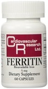 Kardiovaskulaarinen tutkimus Ferritin Maksimaalinen imeytyminen Iron Supplement 1-pakkaus, 01-Cream,60 kapselia