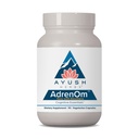 Ayush Yrtit AdrenOm - Ayurvedic Adrenal ja Stressi-tuki täydentää naisten ja miesten, Ashwagandha & Eleuthero tukea lisämunuaisten tasapaino, kognitiivinen toiminta & rauhallinen - 90 kasvissyöjä kapselit (1 kreivi)