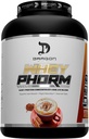 DRAGON PHARMA Whey Protein Blend, Fast Imeytyminen, Gluteeniton, 100% Whey Protein, WheyPhorm, Maksimoi Recovery, Great Masting, 25 Grams of Protein (65 Tarjoukset, Cappuccino)