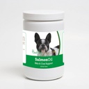 Terve rodut Ranskan Bulldog Salmon Oil Soft Chews 120 Count