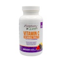Elderberry Queen pureskeltava C-vitamiini 500 mg - Immuuni Boost & Antioksidantti Tuki Tabletit A-vitamiini, E & Organic Echinacea, Vanhimmat hedelmät, Acerola - Natural Dietary Supplement, 60