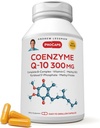 ANDREW LESSMAN Coenzyme Q-10 300 mg 120 kapselia - Essential for Energy Production and Optimum Key Organ Function, Anti-oxidant Support, Dovered by Ikääntyminen, Plus B-Complex. Helppo niellä