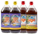 Tahiti TRADER Mix & Match - Original High-Potency Noni & 100% Noni Island Style Juice - Organic Antioxidantti Superfood Juice Tukeva energia & kehon terveys - (32oz, 4 Pack)