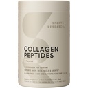 Sports Research Collagen Peptides - Hydrolysed type 1 & 3 Collagen Powder Protein Supplement for Healthy Skin, Nails, & joints - Easy Mixing Elinravinteet & proteiinit, Collagen for Women & Men