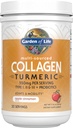 Garden of Life Multi-Sourced Collagen Peptides + Turmeeric Powder - Apple Cinnamon, 20 Servings, naisten nivelten liikkuvuus, hydrolysoitu Collagen Protein Powder täydentää