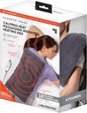 Calming Heat Massaging Painotettu Lämmitystyyny Sharper Kuva- Painotettu Sähköinen Lämmitystyyny hieronta Vibrations, 9 Asetukset- 3 Lämpöä, 6 Hieronta- 18 Rentouttava yhdistelmät, 12