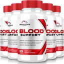 (5 pakkaus) Hemagenix kapselit, Hemagenix Advanced Blood Support Formula, Kaikki luonnollinen täydentää ylläpitää terveitä tasoja, extra vahvuus pillereitä yleistä hyvinvointia, viralliset arvioinnit (300 kapselia)