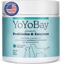 Probiootit koirille, Gut Health ja digestiivinen terveys, Hiivatasapaino, Immunosupport, Dog Probiootit ja digestiivinen Enzymes, yli 1 miljardi PMY, 60 pehmeää purukumia