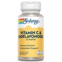 SOLARAY-vitamiini C 500 mg kanssa Citrus Bioflavonoidit, 1:1 suhde - antioksidantti ja immuuni tuki täydentää - C-vitamiinin kanssa Rose HIPS ja Acerola, Vegan, 60 päivän takuu, 50 Servings, 100 VegCaps