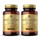 Solgar Methylcobalamiini (Vitamin B12) 1000 mikrog - 60 niggets, 2 kpl pakkaus - Tukee energian aineenvaihduntaa - Ei-GMO, Vegaani, Gluteeniton, Dairy Free, Kosher - 120 Yhteensä
