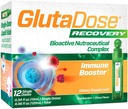 GlutaDose Recovery Immuniteetti täydentää - nestemäisiä vitamiineja Immuuni tuki lapsille ja aikuisille, kylmän ja flunssan hoito paketti (Glutatione Astragalus Echinacea Acerola) Immuuni Booster naisten miesten - 12 injektiopulloa