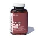 Offernova Biotin Ultra - Vitamiinas para el Cabello con Biotina - Pastillas para Crecimiento del Pelo y Barba .